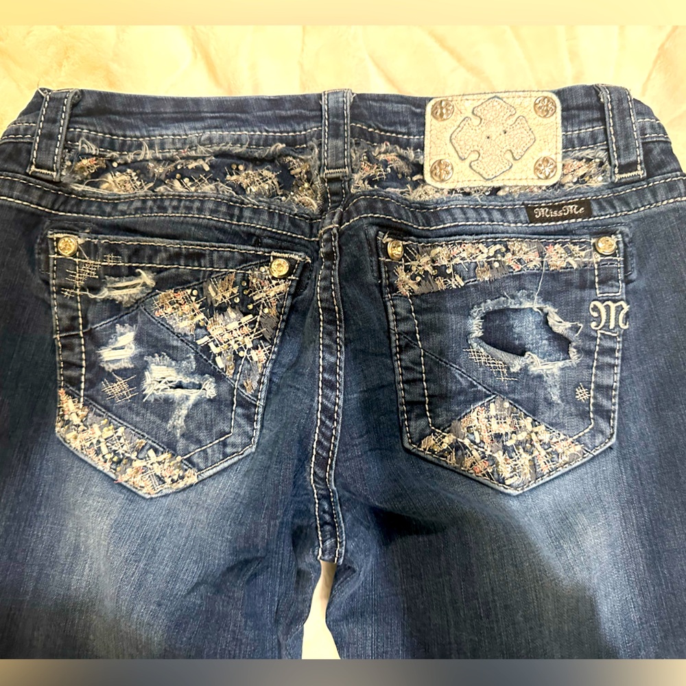 **Miss Me Women's Bootcut Jeans – Style JE8605ESR, Size 29**